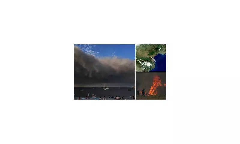 Deadly Wildfires Ravage France and Spain: Tourists Forced to Flee as Flames Spread
