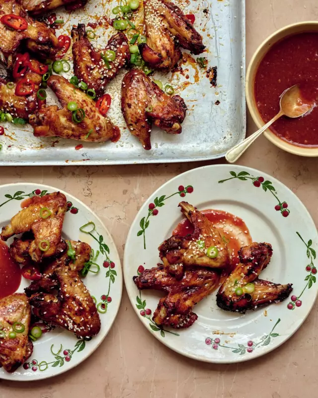 Delicious Plum Recipes: Sweet & Sour Pork, Sticky Wings & More by Ravinder Bhogal