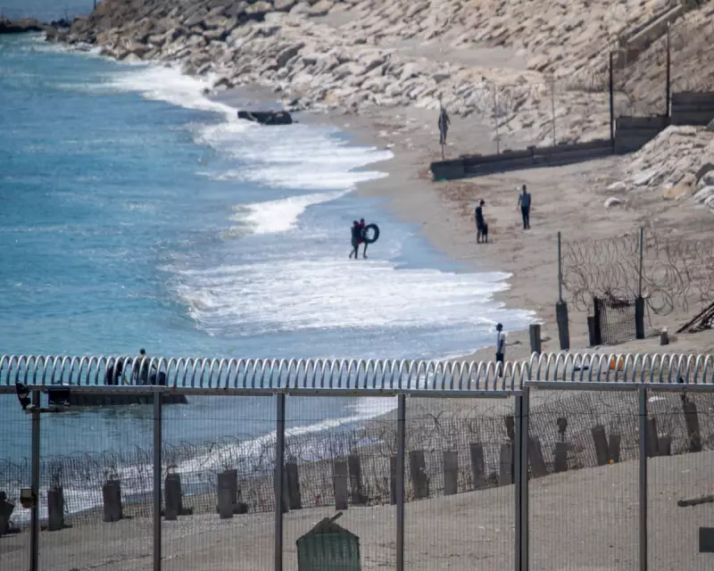 Desperate Migrants Swim from Morocco to Ceuta as Spanish Enclave Struggles with Overcrowding
