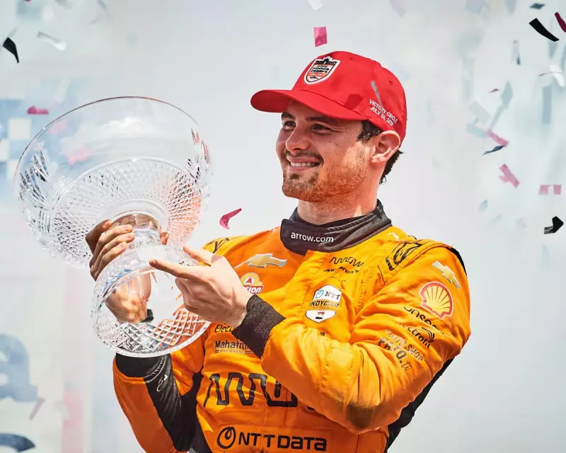 DHS Sparks Outrage by Using Mexican IndyCar Star to Promote Controversial Detention Centre