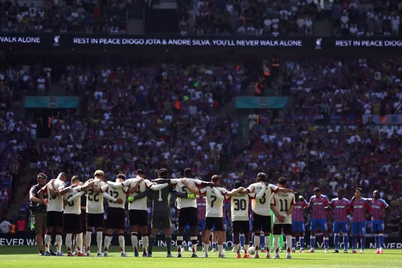 Diogo Jota's Emotional Tribute: Liverpool Star Silences Wembley in Powerful Moment