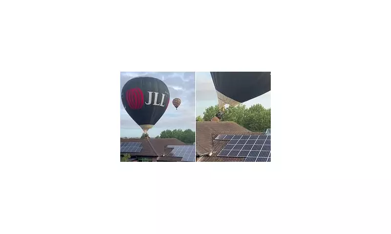 Dramatic Footage Shows Hot Air Balloon Crashing Into Primary School Playground