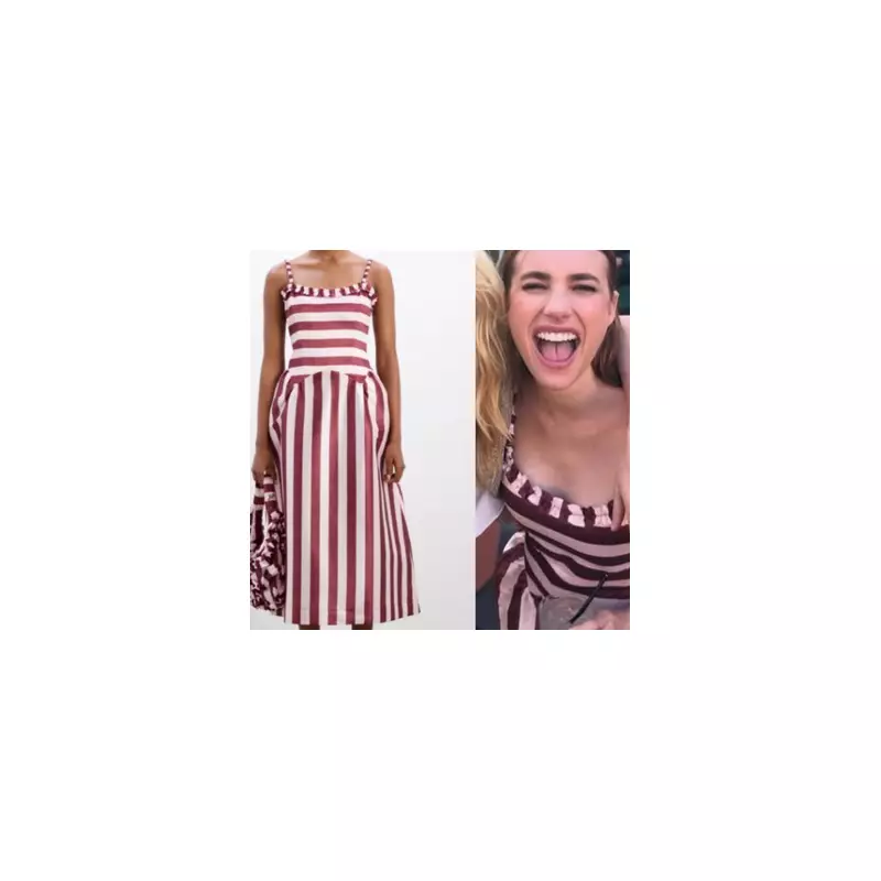 Emma Roberts' Viral Damson Madder Dress: Where to Buy the Exact Look for Less