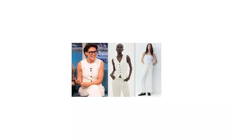 Emma Willis Stuns in £50 High Street Trouser Suit on Morning TV – Get the Look!