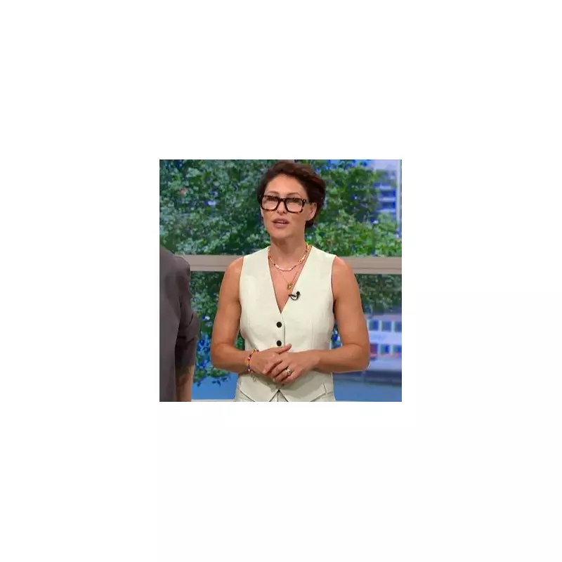 Emma Willis Stuns in Waistcoat on This Morning – Fans Go Wild Over Her Look!