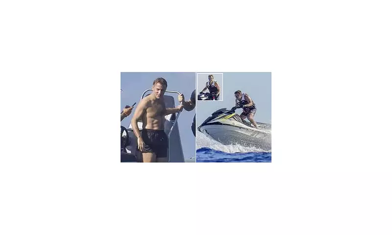 Emmanuel Macron's Jet-Ski Adventure: French President Catches Waves While Brigitte Watches On