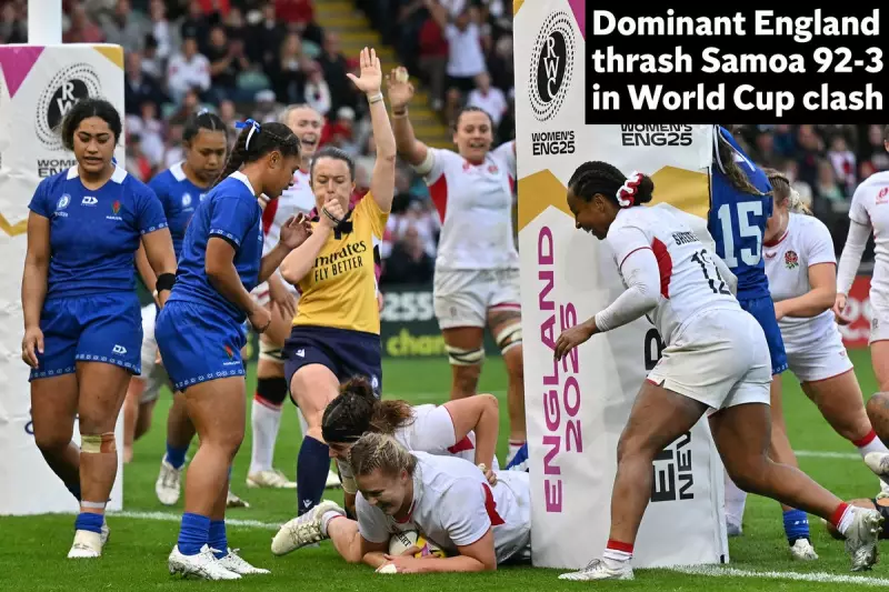 England Survive Samoan Scare to Secure Rugby World Cup Quarter-Final Spot