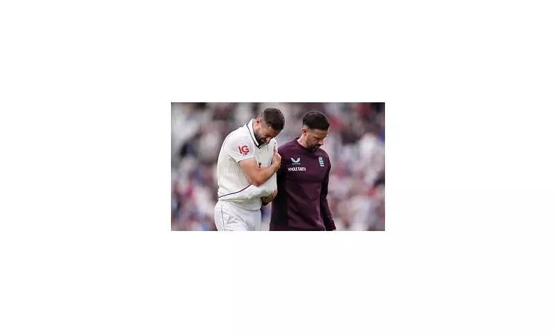 England's Chris Woakes Suffers Dislocated Shoulder Ahead of Crucial Ashes Clash