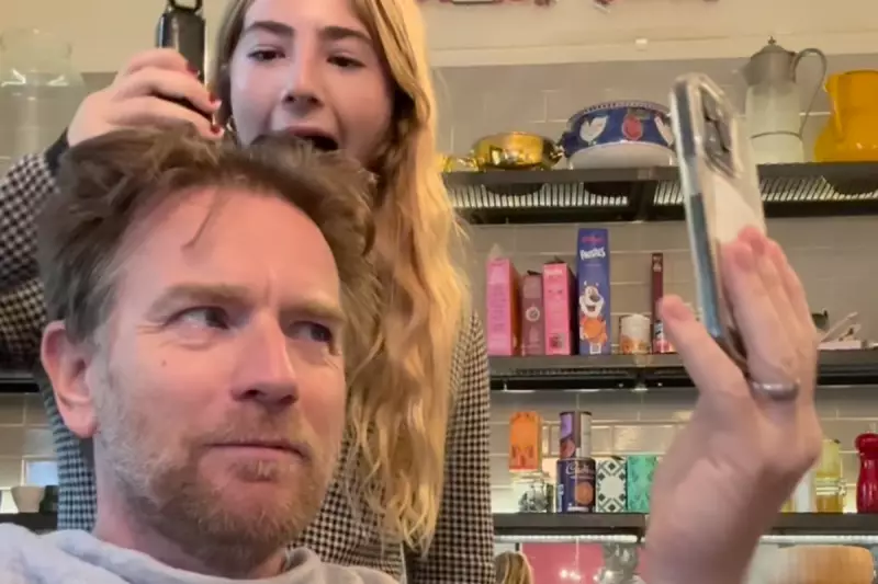 Ewan McGregor's Iconic Trainspotting Haircut Recreated in Viral Video | Independent
