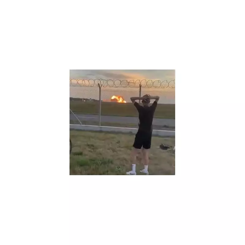 F-16 Fighter Jet Crashes at Radom Airshow in Poland: Pilot Ejects Safely in Dramatic Emergency