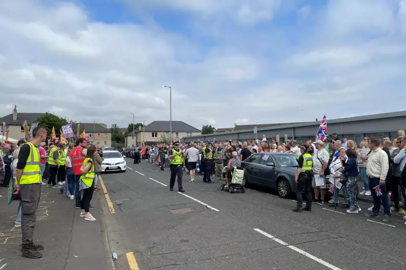 Falkirk Workers Stage Bold Protest Over Union Rights and Pay Dispute