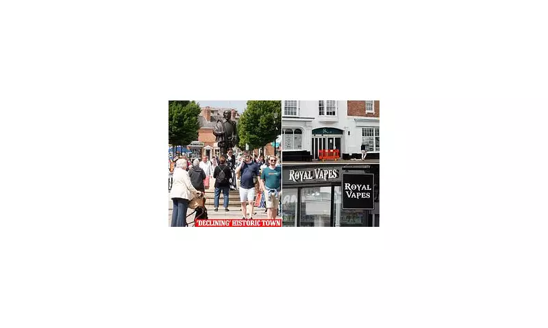 Famous UK Tourist Town in Crisis: Locals Decry High Street Decline as Shops Stand Empty for 15 Years