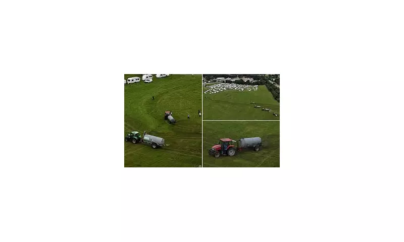 French Farmer's Fiery Feud: Manure-Spraying Clash with Travellers Goes Viral