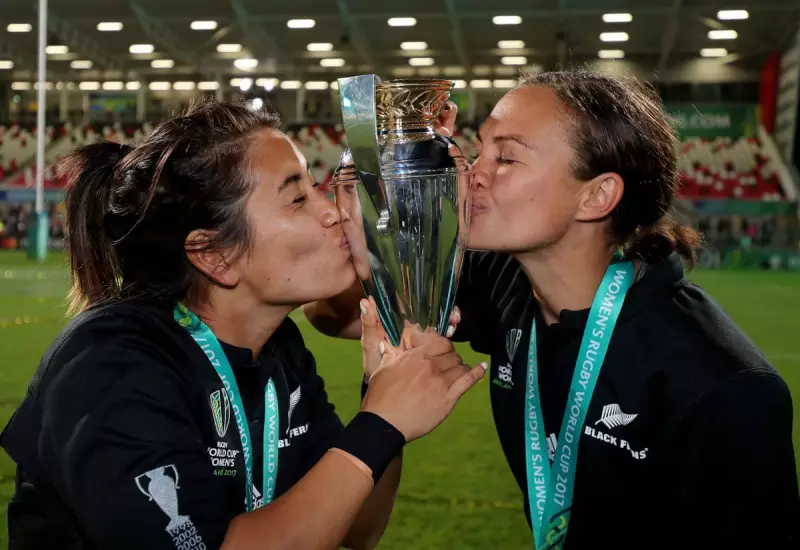 From Raffle Tickets to Record Crowds: The Evolution of Women's Rugby World Cup Finals in Pictures