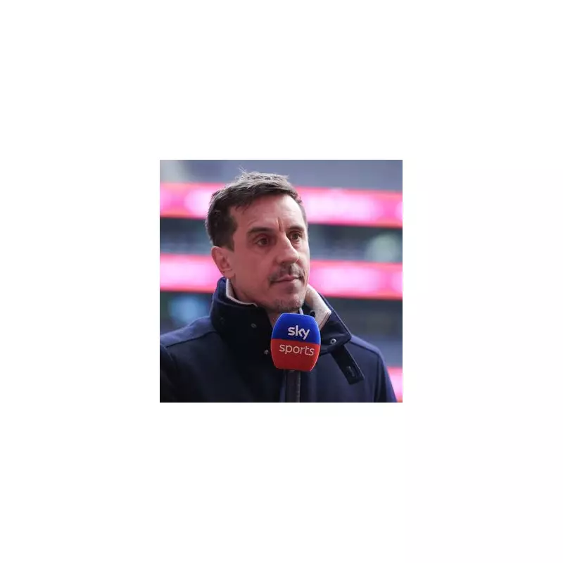 Gary Neville Stuns Arsenal Fans With Bold Premier League Title Prediction | Mirror Football