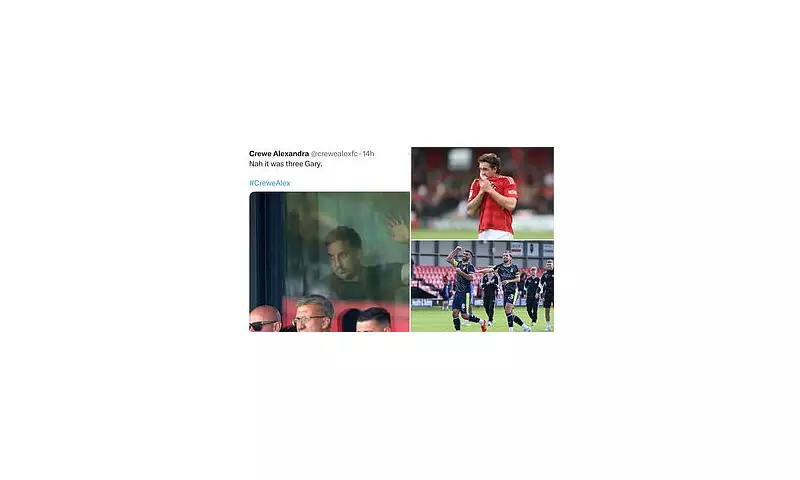 Gary Neville Trolled by Crewe Alexandra in Hilarious Social Media Spat After Salford City's Defeat