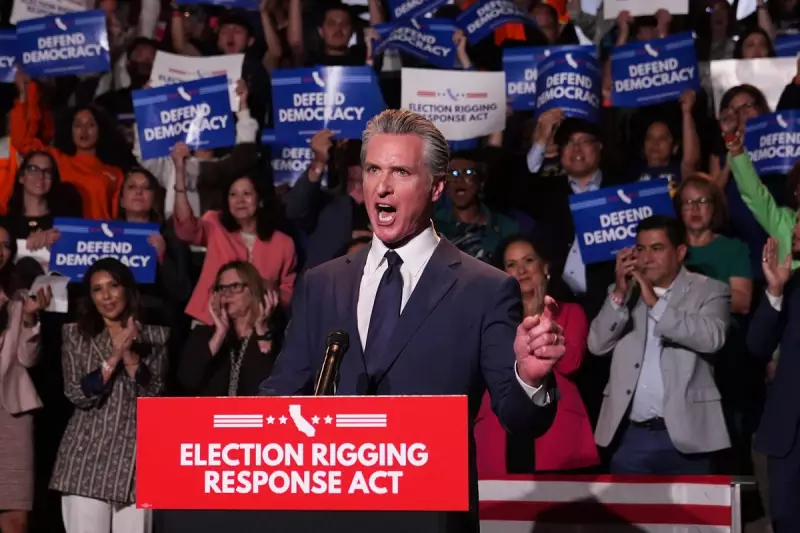 Gavin Newsom Slams Trump and Texas Republicans Over Redistricting Controversy