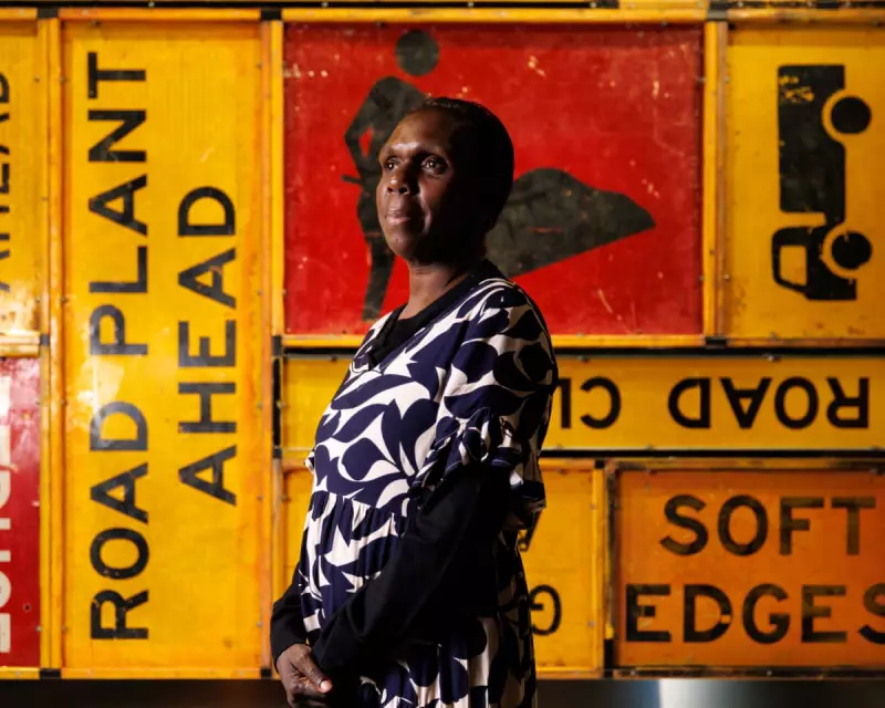 Gaypalani Wanambi Wins £100,000 Art Prize for Stunning Road Sign Masterpiece
