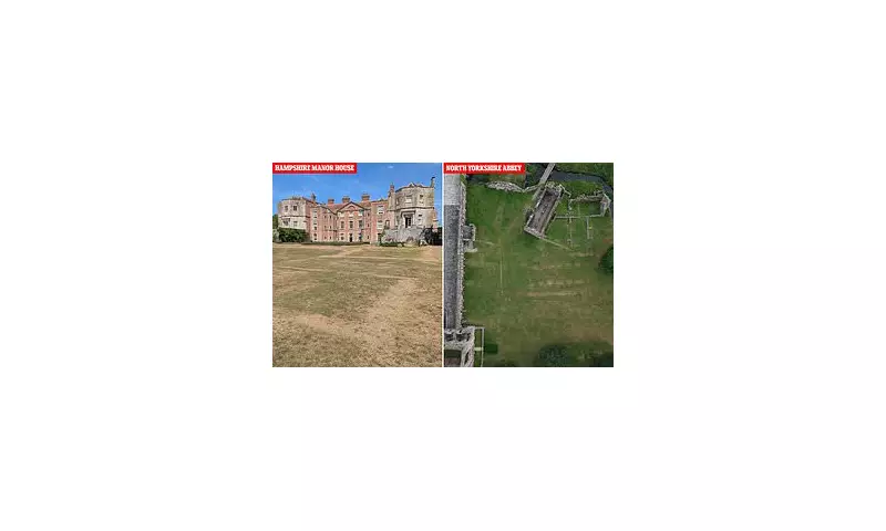 Ghostly Secrets Unearthed: Heatwave Reveals Hidden Historic Buildings Across UK