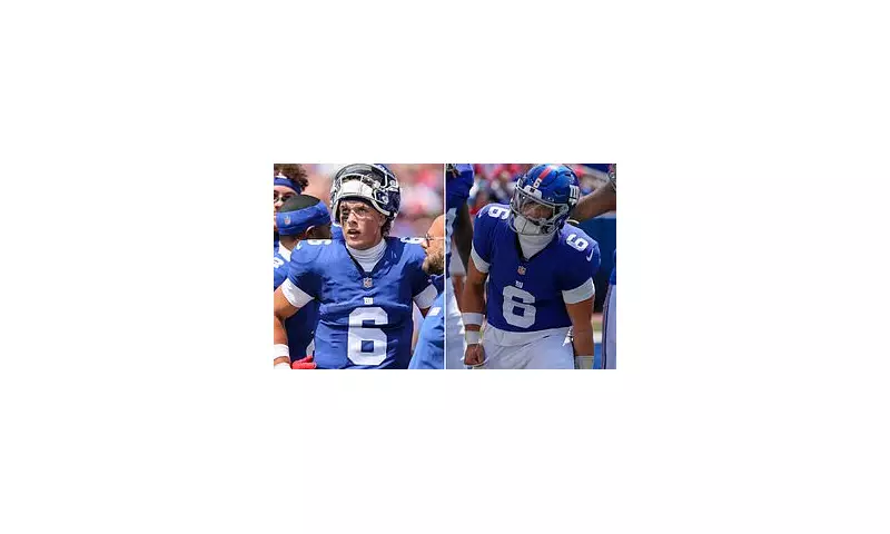 Giants' Rookie Jaxson Dart Stuns Fans with Stunning Touchdown Pass in NFL Preseason Clash