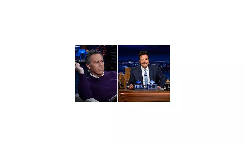Greg Gutfeld Mocks Jimmy Fallon's Late-Night Ratings Slump in Scathing Commentary