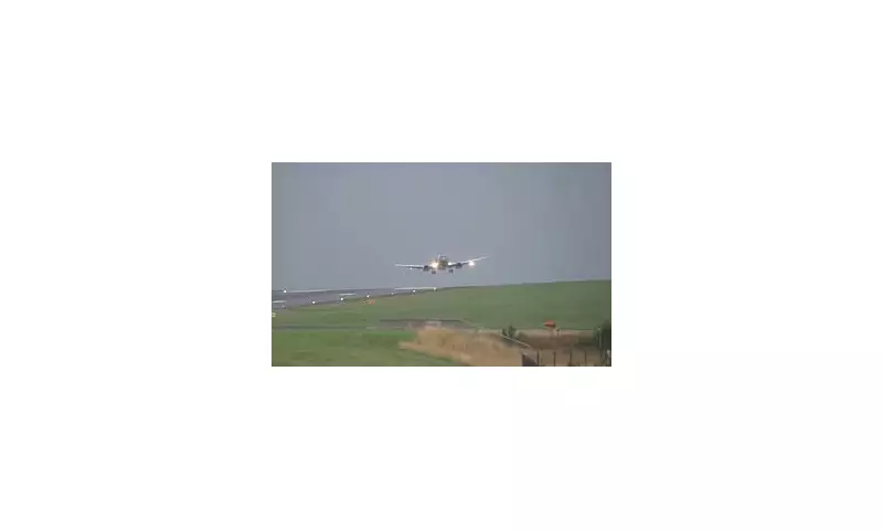 Hero Pilot Battles Storm Floris to Land Safely at Leeds Bradford Airport | Watch the Nail-Biting Footage