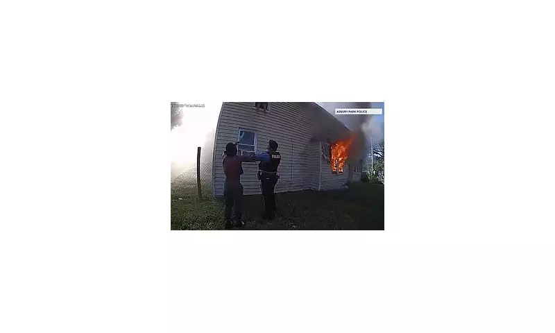 Heroic New Jersey Firefighters Save Boy from Blazing Inferno in Dramatic Bodycam Footage | Asbury Park Rescue