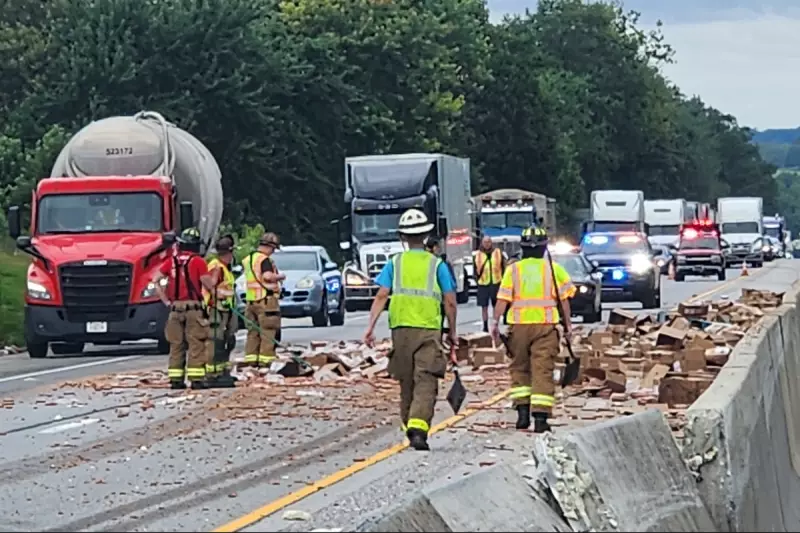 Highway Chaos: Thousands of Hot Dogs Spill Across Pennsylvania Road