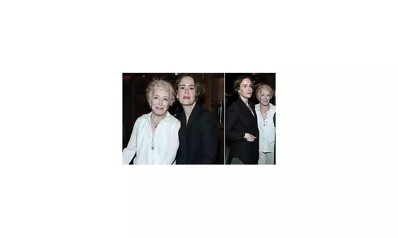 Holland Taylor, 82, and Sarah Paulson, 50, Celebrate Emmy Nomination with Glamorous Beverly Hills Dinner