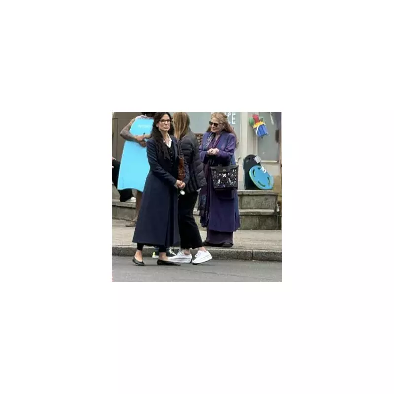 Hollywood Legend Arnold Schwarzenegger Spotted Filming Mystery Project in UK Village | Exclusive