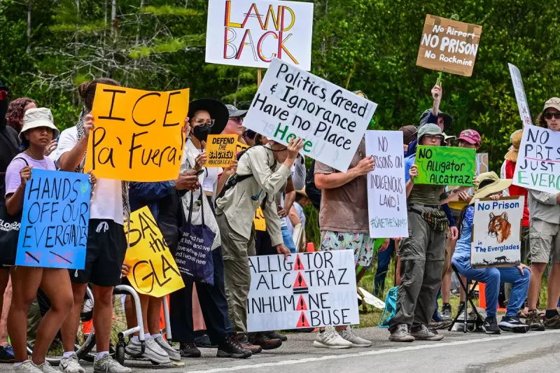 Indiana Speedway Slammer: Migrant Detention Centre Sparks Outrage