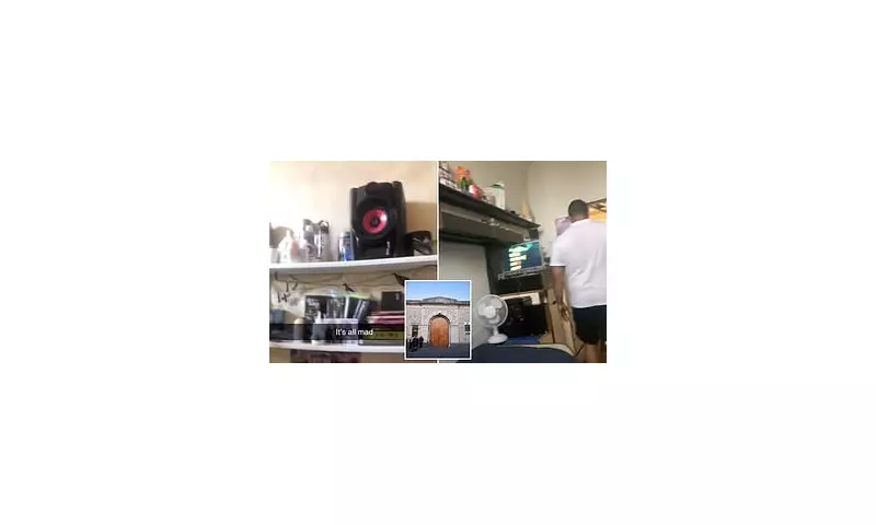 Inside Britain's 'Cushiest' Prison: Inmate's TikTok Tour Exposes Luxury Jail Life with Flat-Screen TVs and Gym