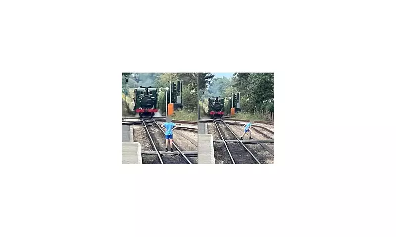 Isle of Man Steam Train 'Game of Chicken' Shock: Boy's Terrifying Near-Miss Caught on Camera