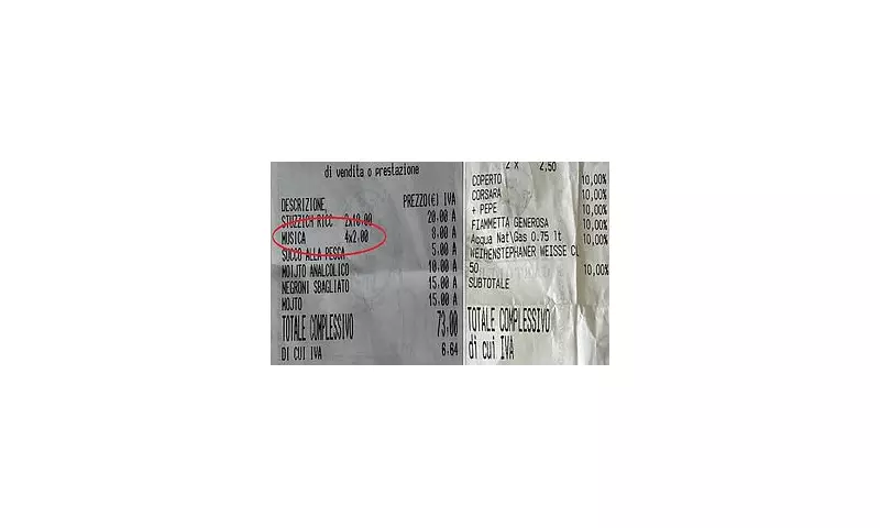 Italian Eatery Sparks Fury with €8 'Music Fee' and 45p Pepper Charge | Daily Mail