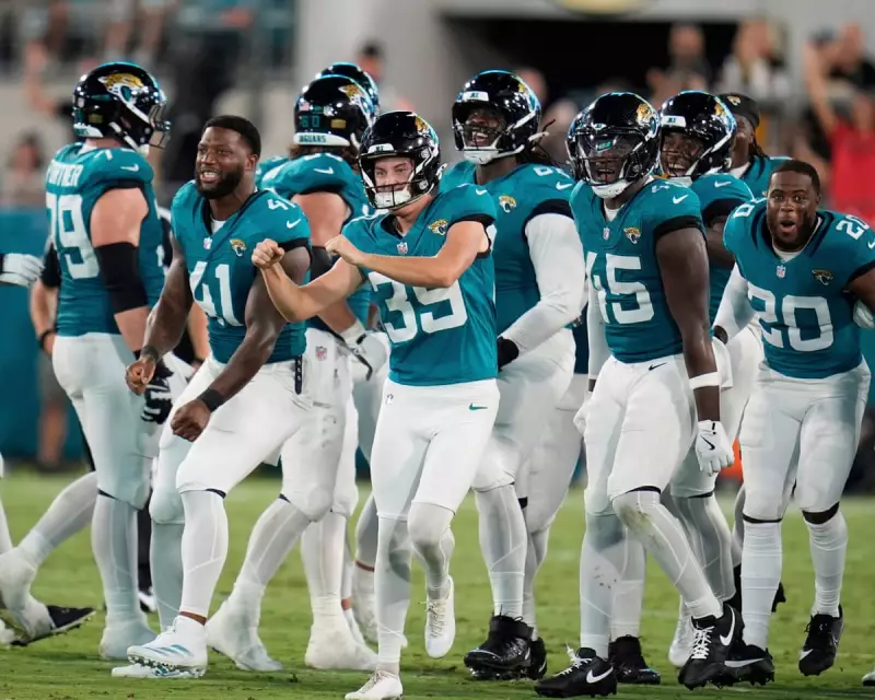 Jaguars' Kicker Makes NFL History with Stunning 70-Yard Field Goal in Preseason Clash