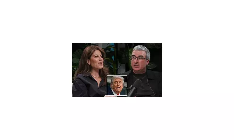 John Oliver Sparks Debate with Monica Lewinsky Interview Amid Trump Anxiety and Immigration Talk