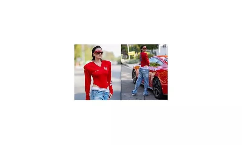 Julia Fox Stuns in Bold American Football-Inspired Outfit During Solo Outing in NYC