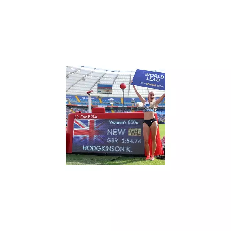 Keely Hodgkinson Storms to Victory in Diamond League 800m in Oslo