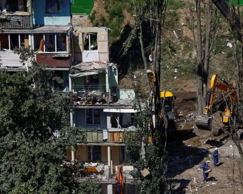 Kyiv Under Fire: Russia Launches Missile Attack as Ukraine Retaliates in Escalating Conflict