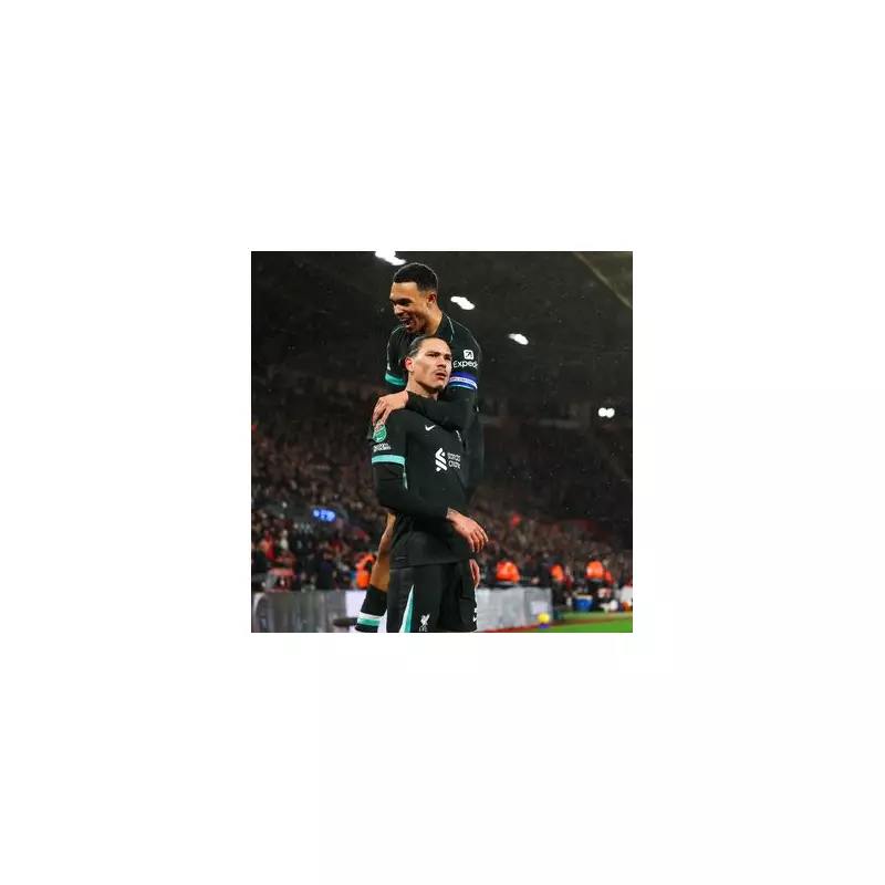 Liverpool Stars Trent Alexander-Arnold and Darwin Nunez Clash in Training Ahead of Arsenal Showdown