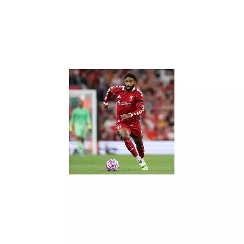 Liverpool Transfer Bombshell: Joe Gomez Exit Looms as Crystal Palace Eye £25m Defender Swoop