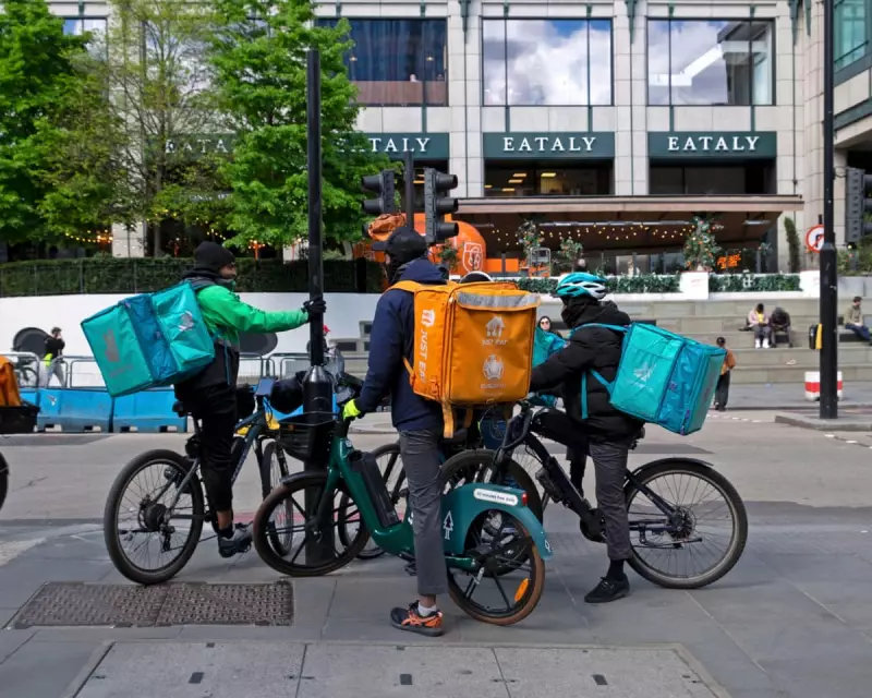 London Luxury Flats Ban Food Delivery Riders in Controversial Move