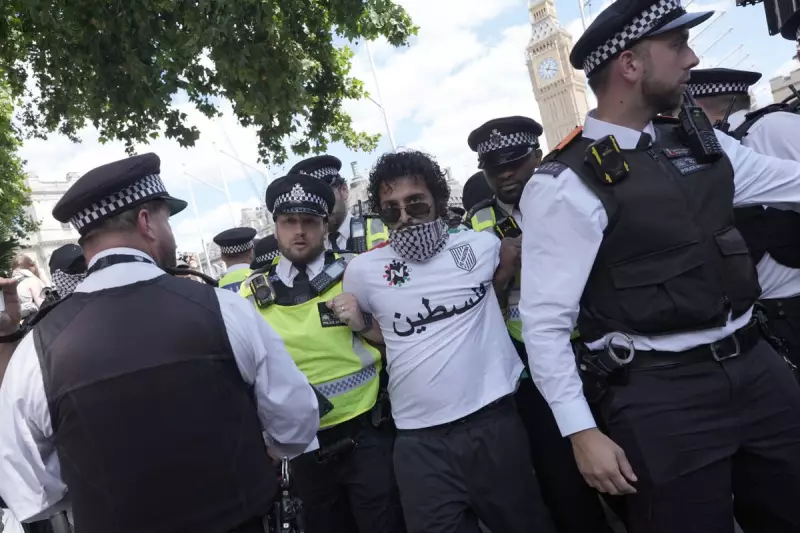 London Protests: Over 50 Arrested as Palestine Action Disrupts Westminster