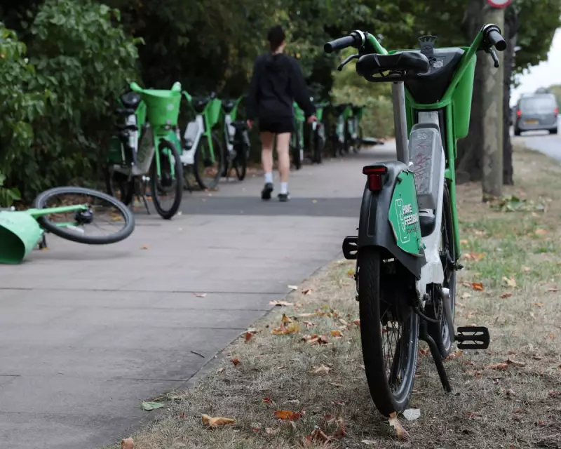 London's E-Bike Wars: Rival Hire Firms Dump Bikes at City Borders in Parking Feud