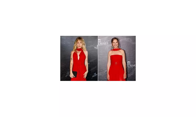 Lottie Moss and Hilary Swank Turn Heads in Stunning Red Dresses at Luxurious Mallorca Party