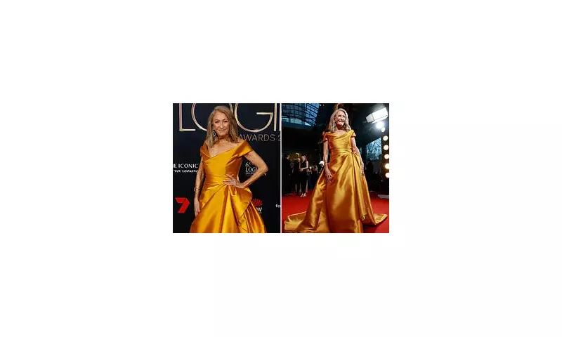 Lynne McGranger Stuns in Gold at Logie Awards: Home and Away Star Shines Bright