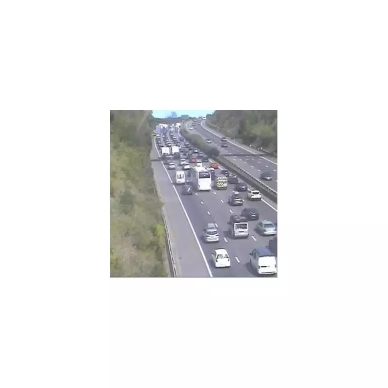 M5 Traffic Chaos: Severe Delays After Multi-Vehicle Crash Near Bristol