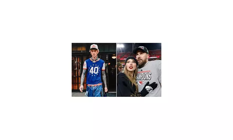 Machine Gun Kelly Sparks Controversy with Taylor Swift Super Bowl Jibe – Fans React