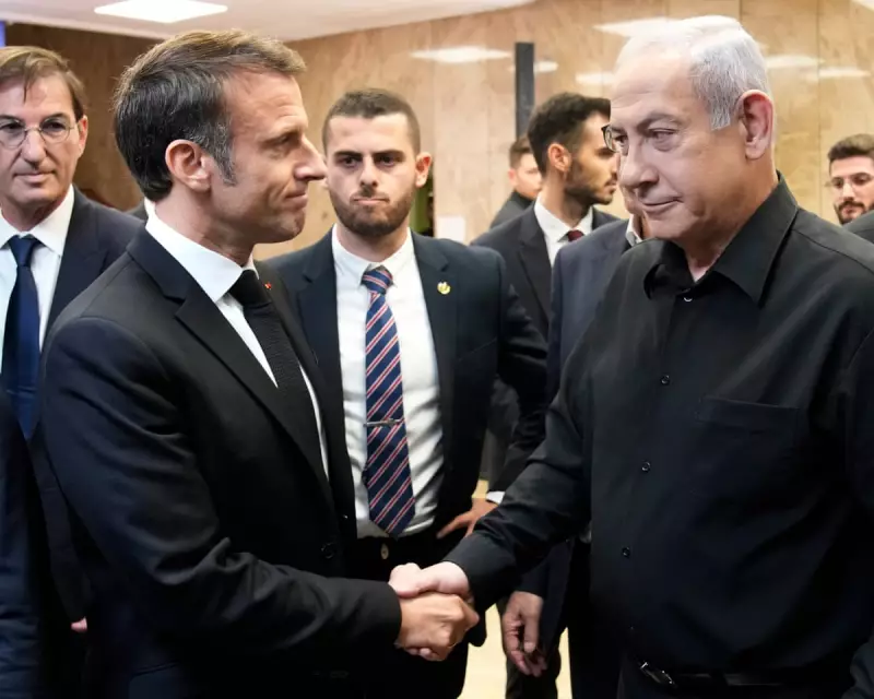 Macron Blasts Netanyahu's 'Abject' Antisemitism Claim as France-Israel Row Deepens