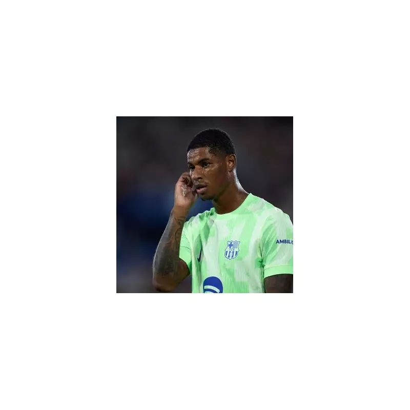 Marcus Rashford's Barcelona Debut Nightmare: Hooked at Half-Time After Anonymity vs Man City